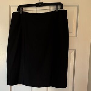 Halogen Elegant Black Pencil Skirt size 14